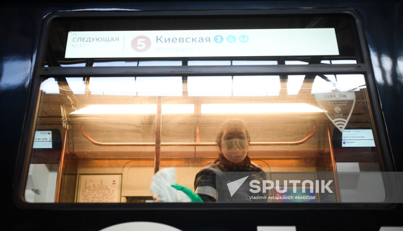 Russia Coronavirus Disinfection