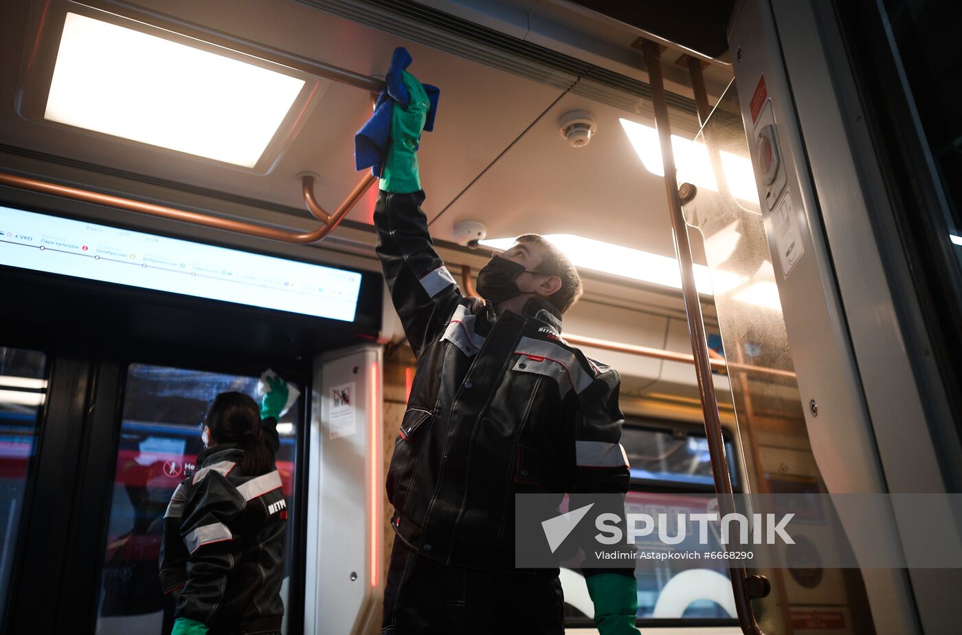 Russia Coronavirus Disinfection