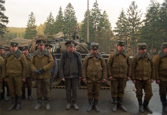Withdrawal of Soviet troops from Czechoslovakia