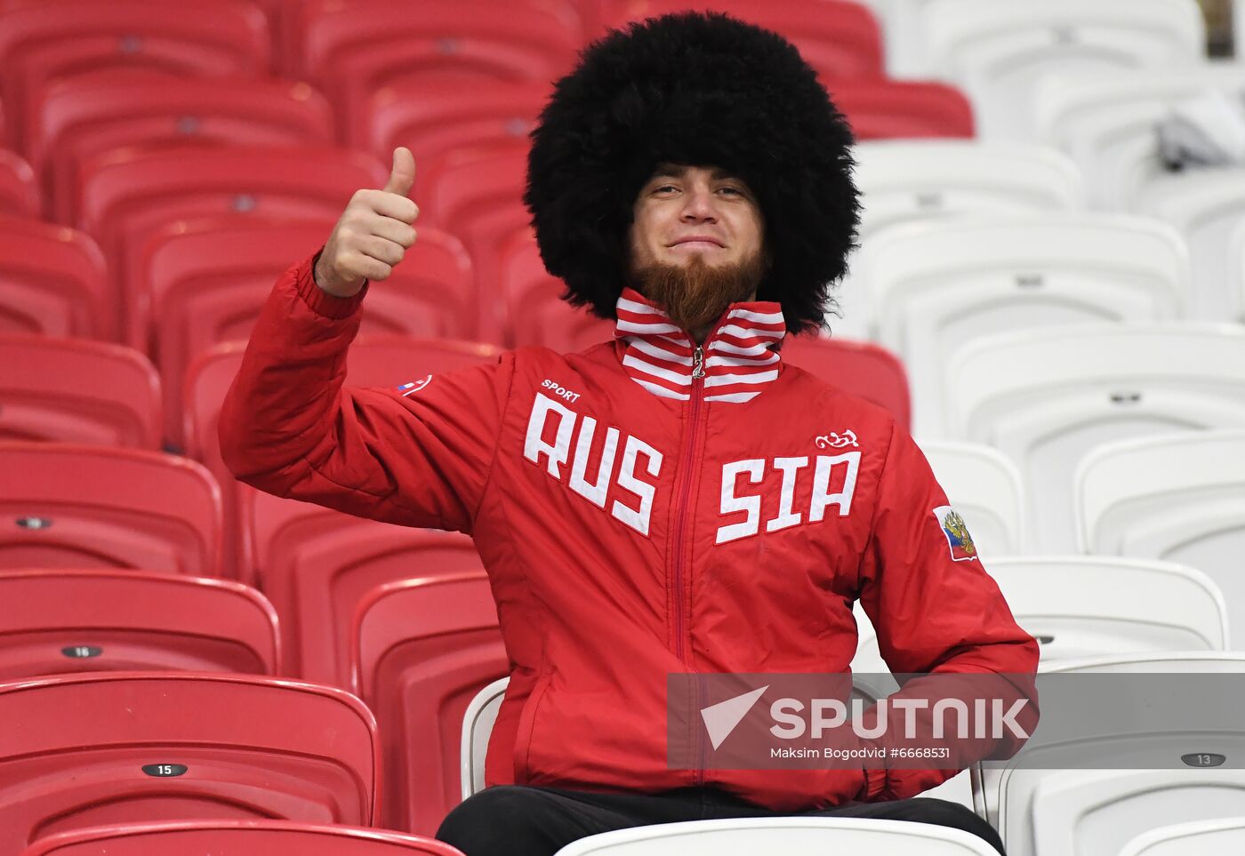 Russia Soccer 2022 World Cup Qualifiers Russia - Slovakia