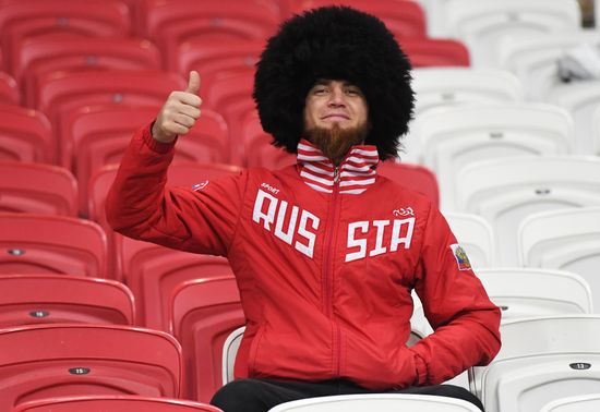 Russia Soccer 2022 World Cup Qualifiers Russia - Slovakia