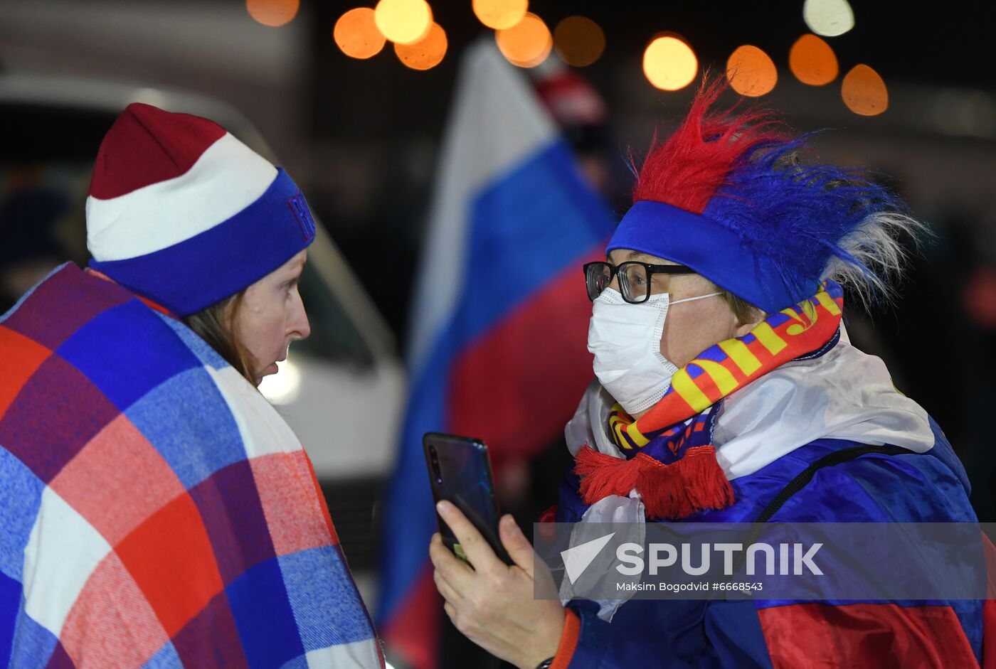 Russia Soccer 2022 World Cup Qualifiers Russia - Slovakia