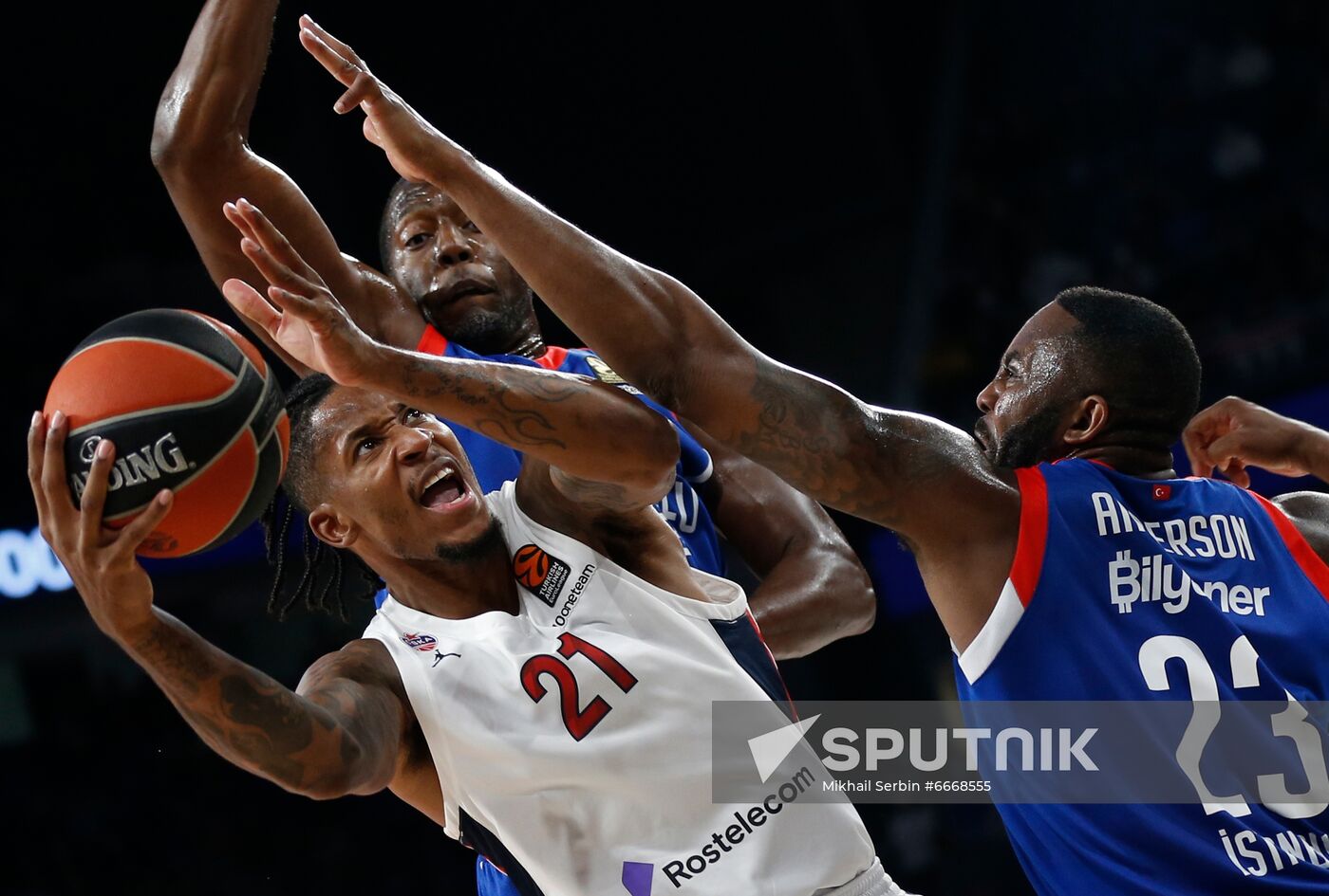 Russia Basketball Euroleague Anadolu Efes - CSKA