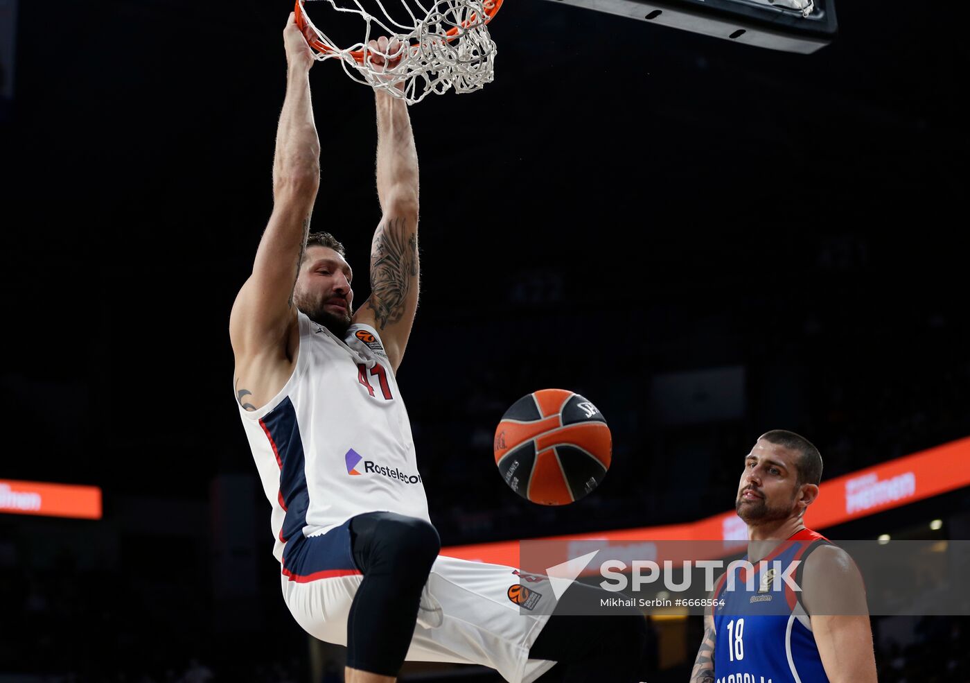 Russia Basketball Euroleague Anadolu Efes - CSKA