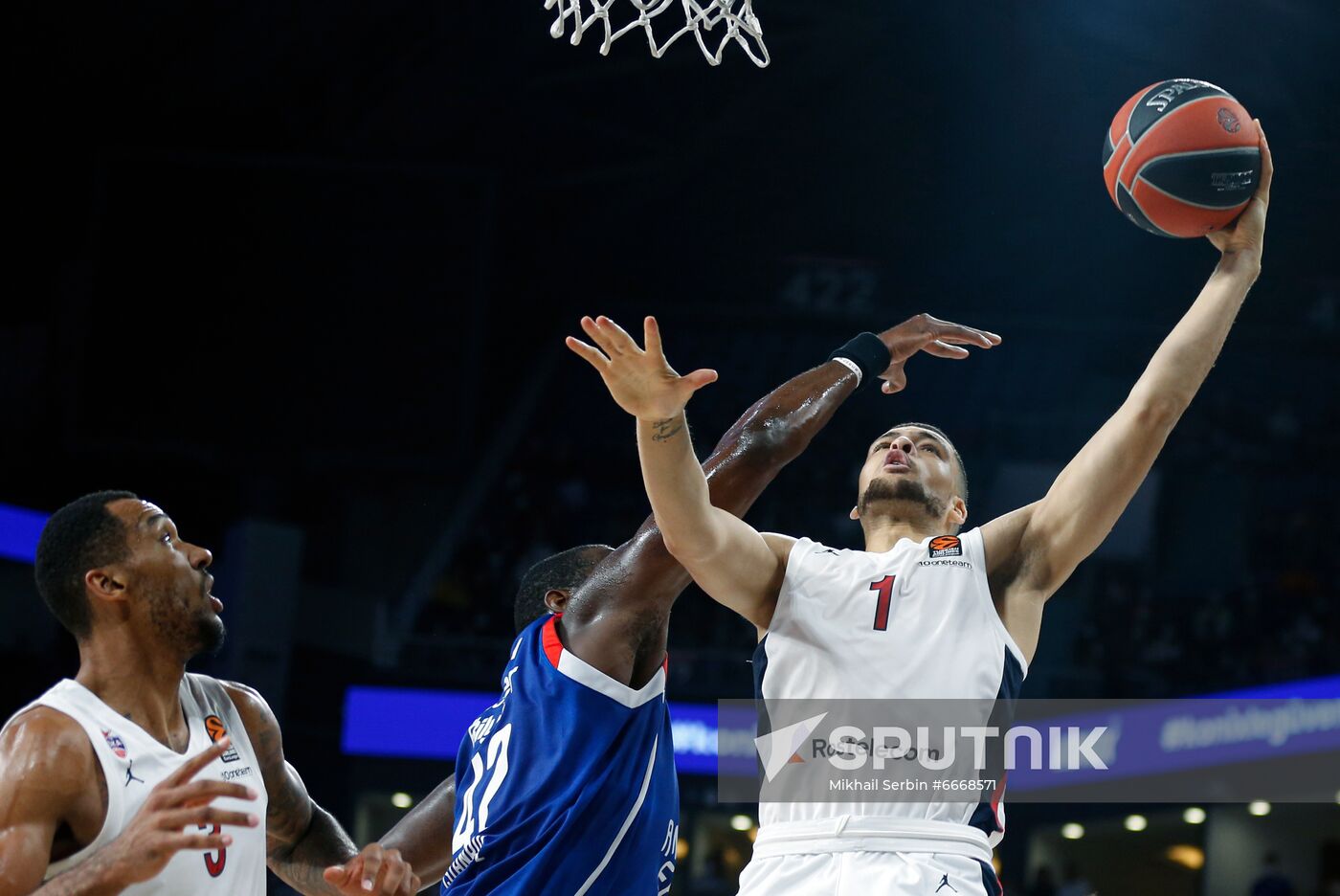 Russia Basketball Euroleague Anadolu Efes - CSKA