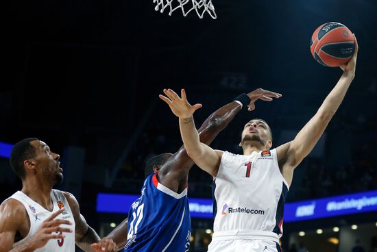 Russia Basketball Euroleague Anadolu Efes - CSKA