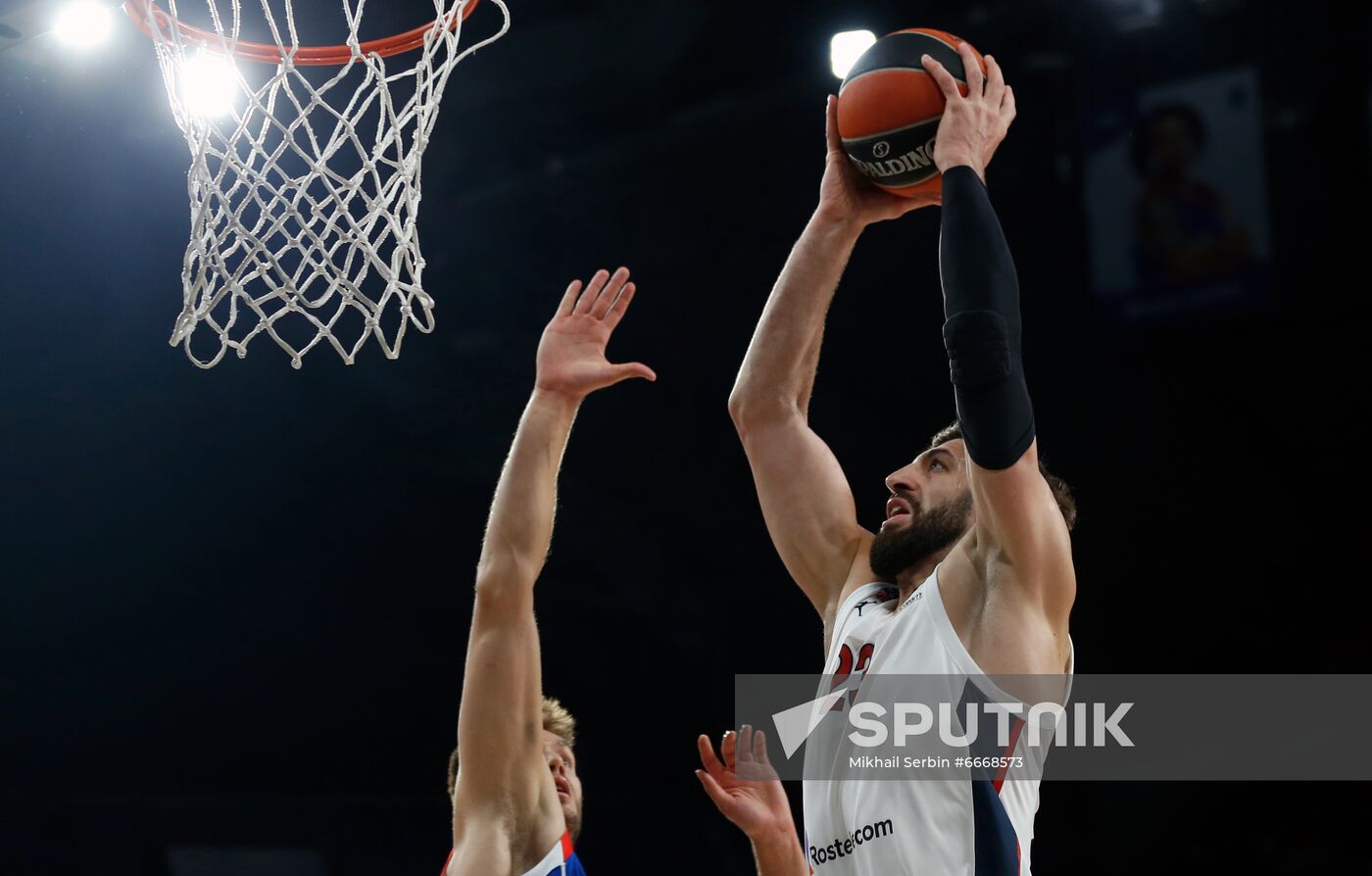 Russia Basketball Euroleague Anadolu Efes - CSKA