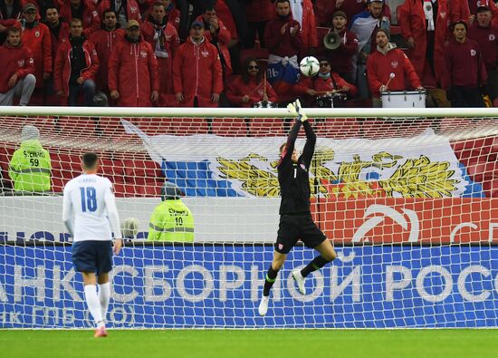 Russia Soccer 2022 World Cup Qualifiers Russia - Slovakia