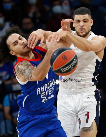 Russia Basketball Euroleague Anadolu Efes - CSKA