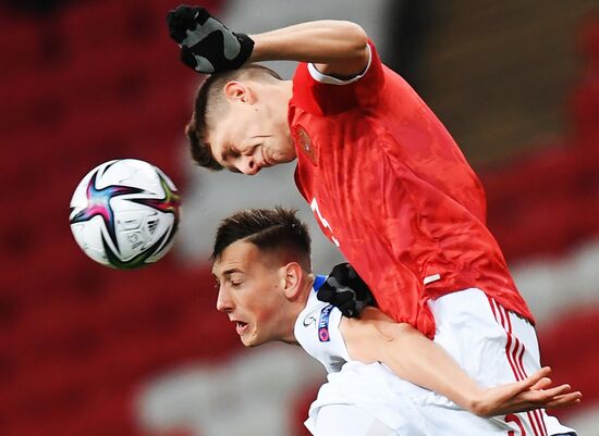 Russia Soccer 2022 World Cup Qualifiers Russia - Slovakia