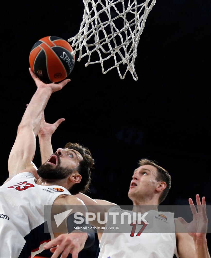 Russia Basketball Euroleague Anadolu Efes - CSKA