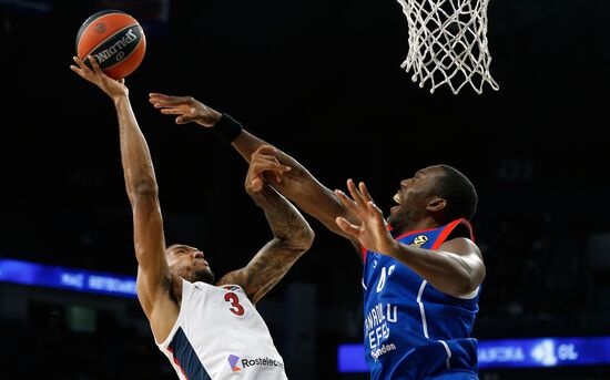 Russia Basketball Euroleague Anadolu Efes - CSKA