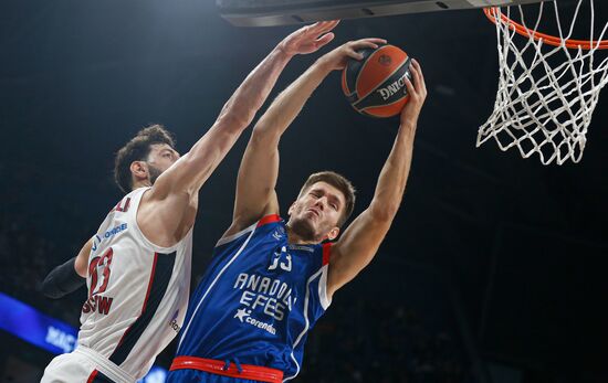 Russia Basketball Euroleague Anadolu Efes - CSKA