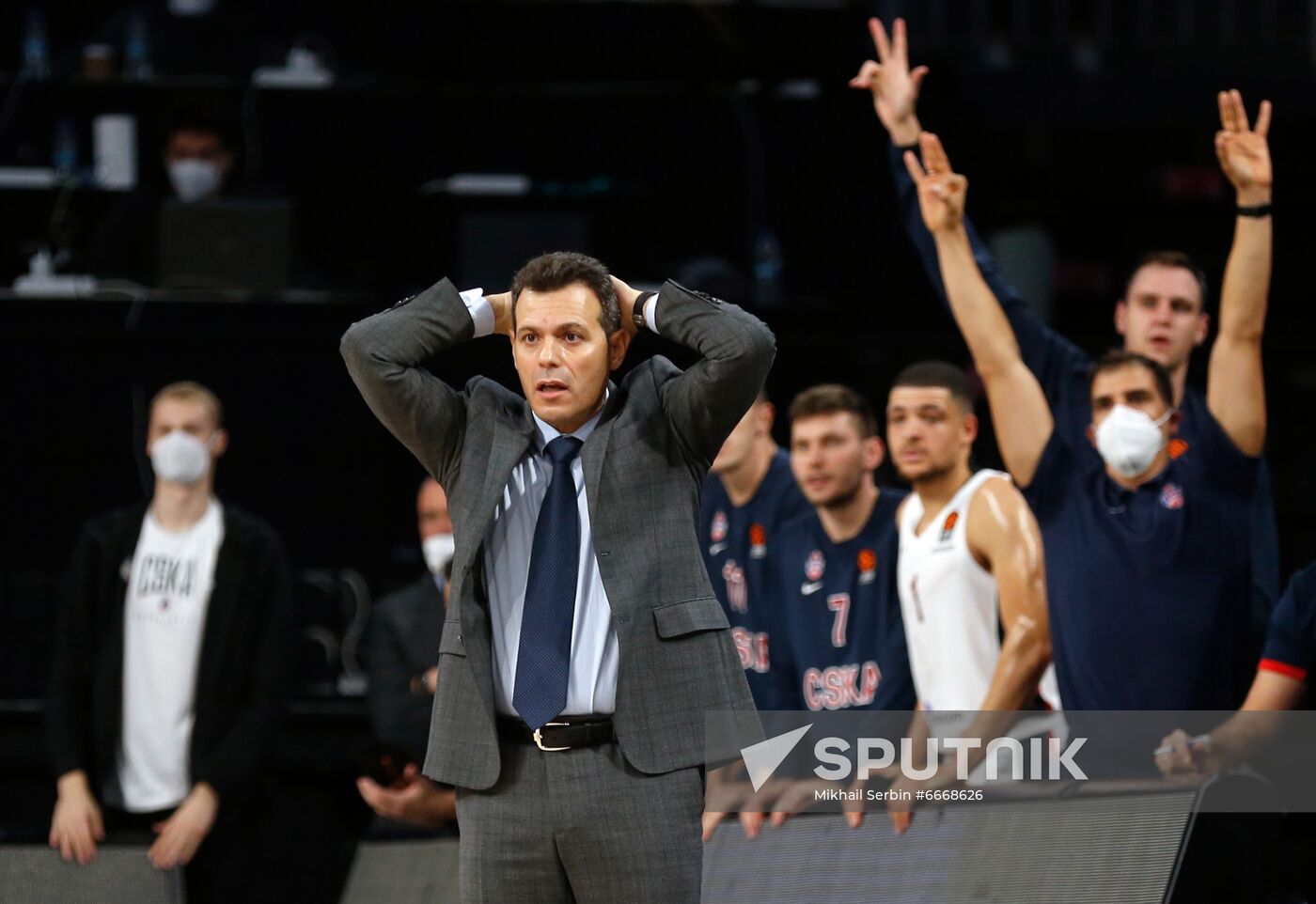 Russia Basketball Euroleague Anadolu Efes - CSKA