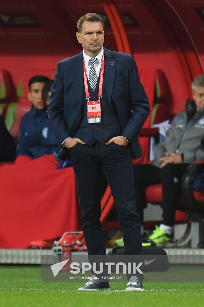 Russia Soccer 2022 World Cup Qualifiers Russia - Slovakia