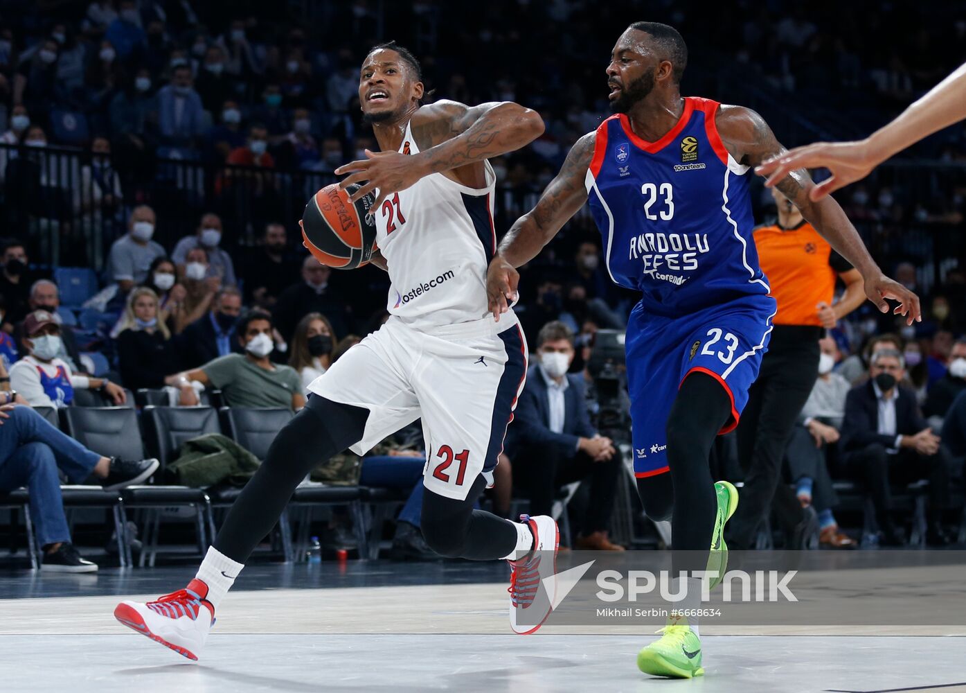 Russia Basketball Euroleague Anadolu Efes - CSKA