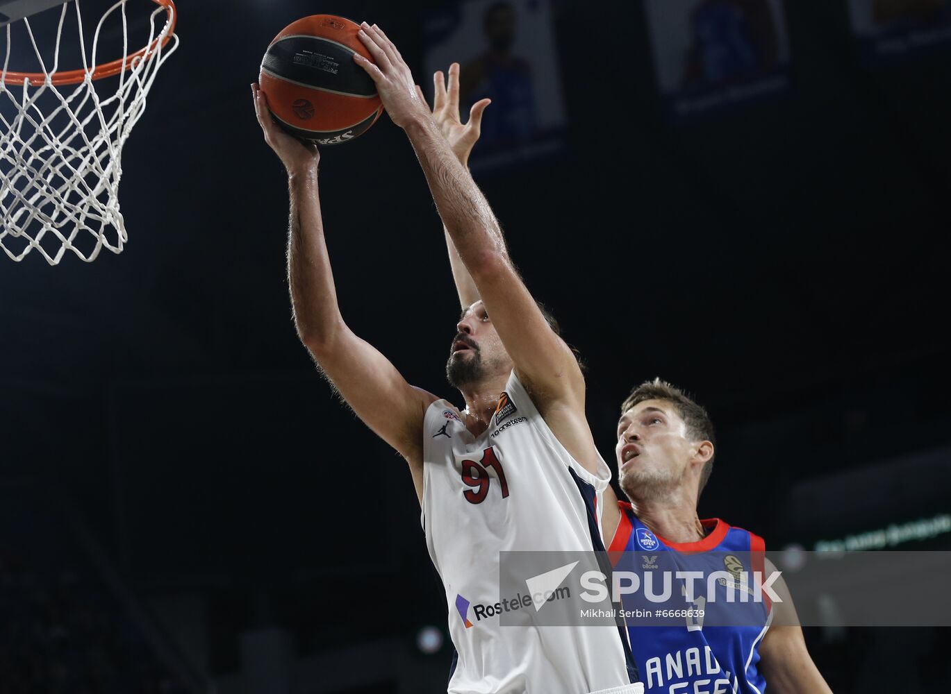 Russia Basketball Euroleague Anadolu Efes - CSKA