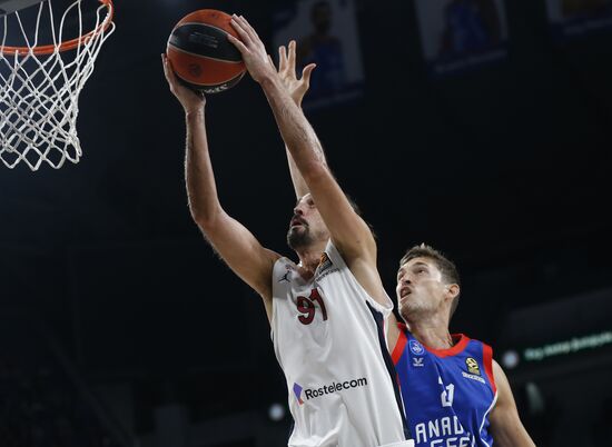 Russia Basketball Euroleague Anadolu Efes - CSKA