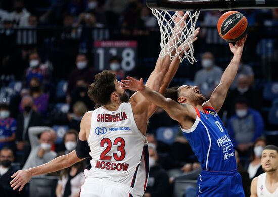 Russia Basketball Euroleague Anadolu Efes - CSKA