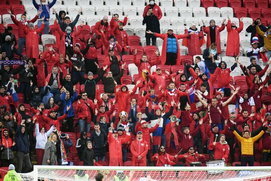 Russia Soccer 2022 World Cup Qualifiers Russia - Slovakia