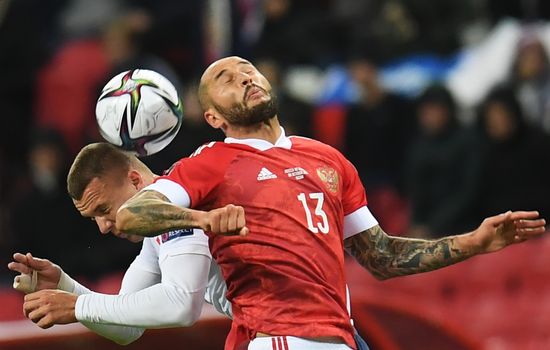 Russia Soccer 2022 World Cup Qualifiers Russia - Slovakia