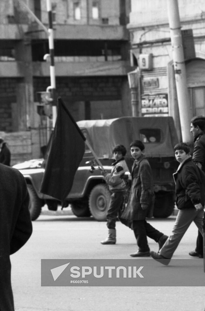 State of emergency and military intervention in Baku