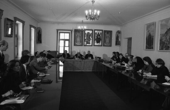 News conference on Greek Catholic Church's status in western Ukraine