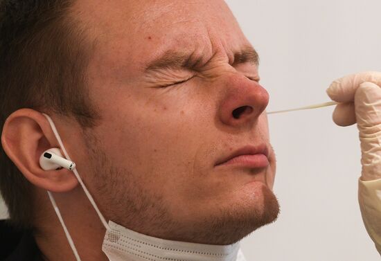 Russia Coronavirus Testing