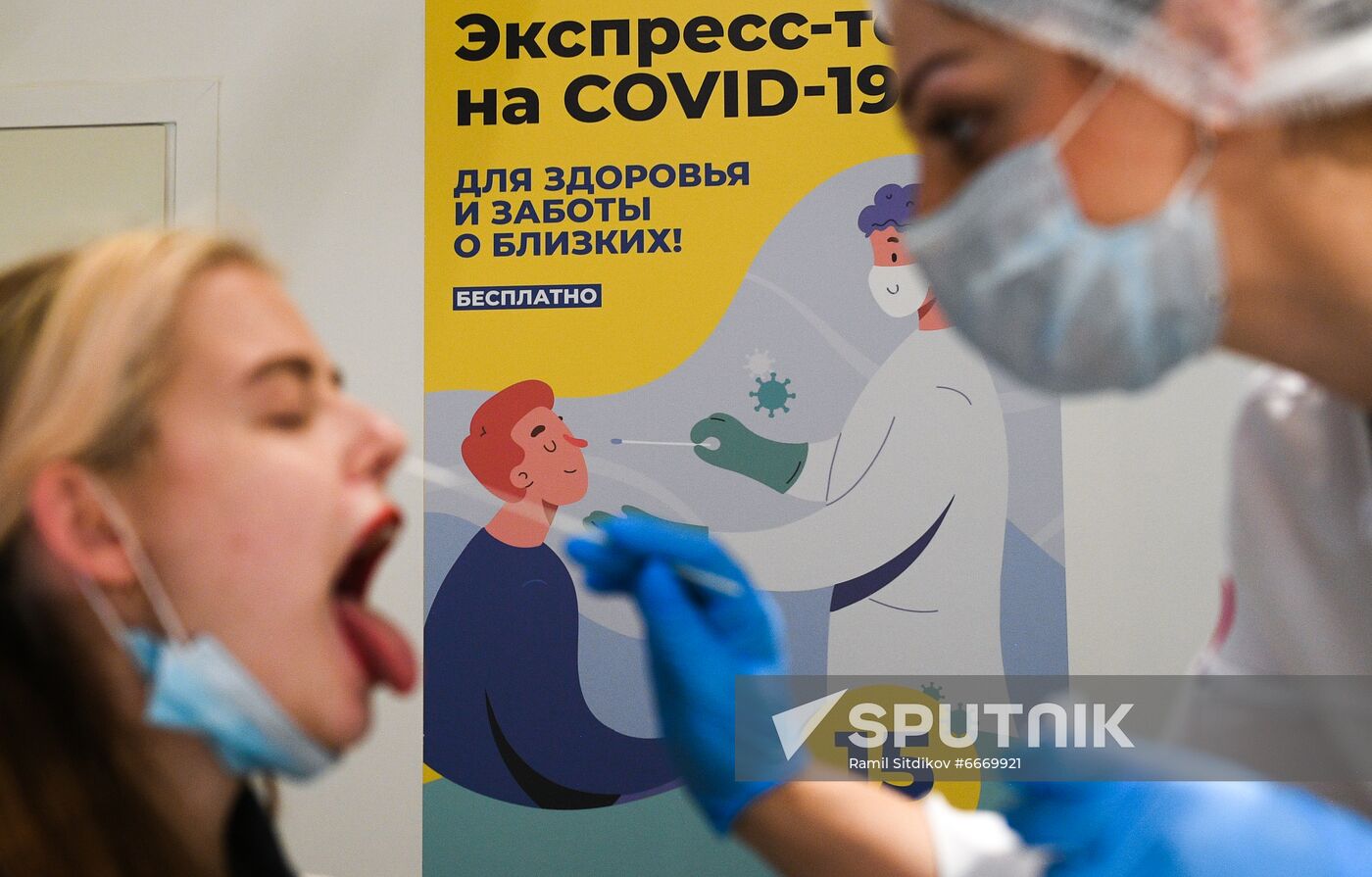 Russia Coronavirus Testing