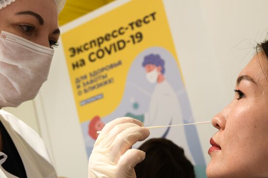 Russia Coronavirus Testing