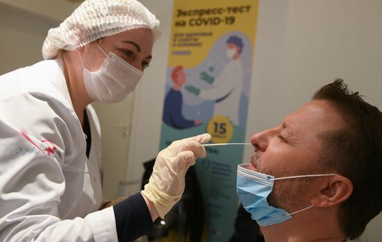 Russia Coronavirus Testing