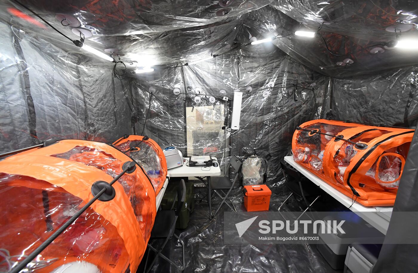 Russia Rapid Response Mobile Laboratories Drills