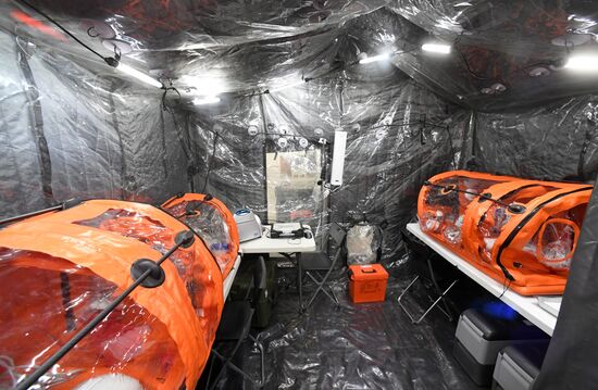 Russia Rapid Response Mobile Laboratories Drills