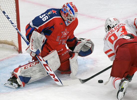 Russia Ice Hockey Kontinental League CSKA - Spartak