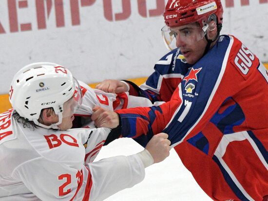 Russia Ice Hockey Kontinental League CSKA - Spartak