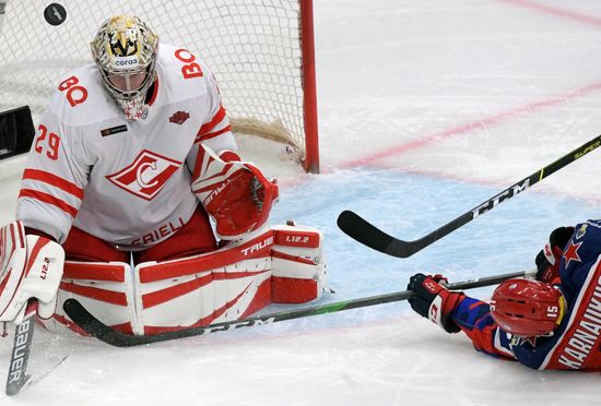 Russia Ice Hockey Kontinental League CSKA - Spartak