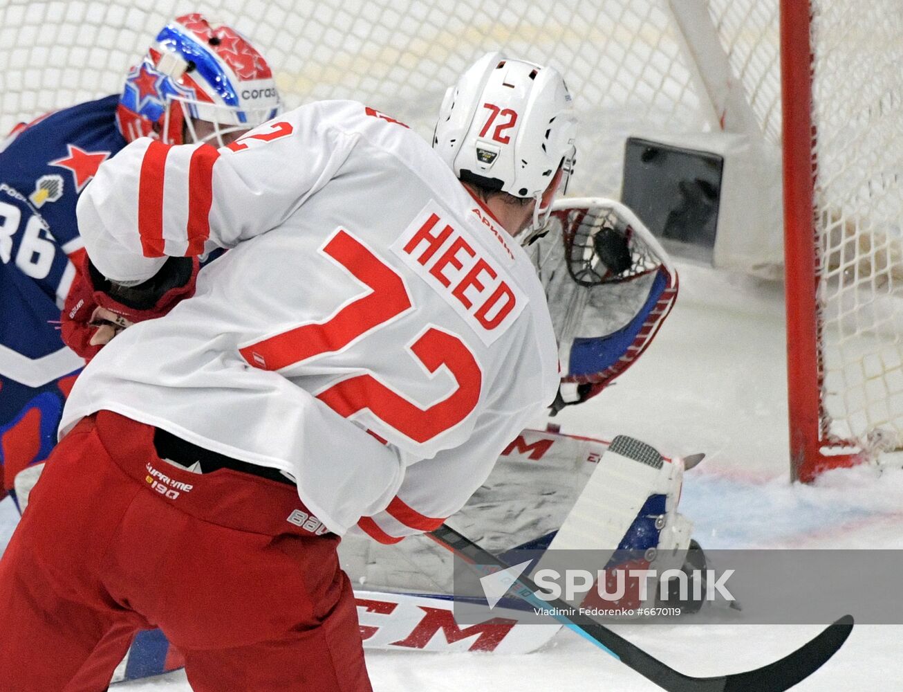 Russia Ice Hockey Kontinental League CSKA - Spartak