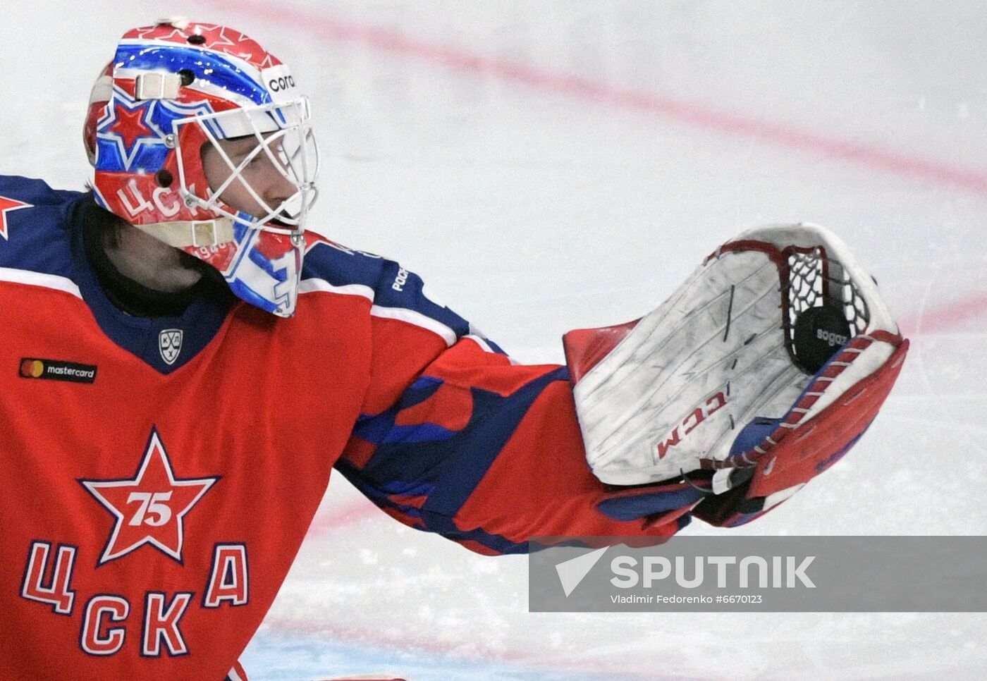 Russia Ice Hockey Kontinental League CSKA - Spartak