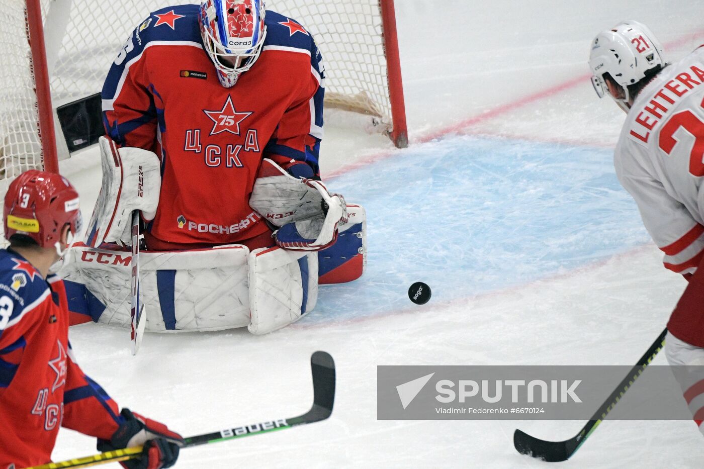 Russia Ice Hockey Kontinental League CSKA - Spartak