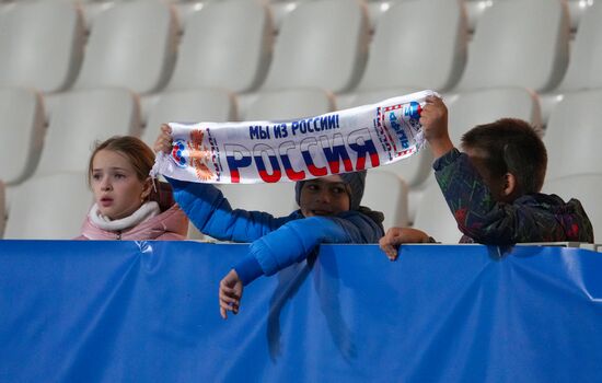 Slovenia Soccer 2022 World Cup Qualifiers Slovenia - Russia