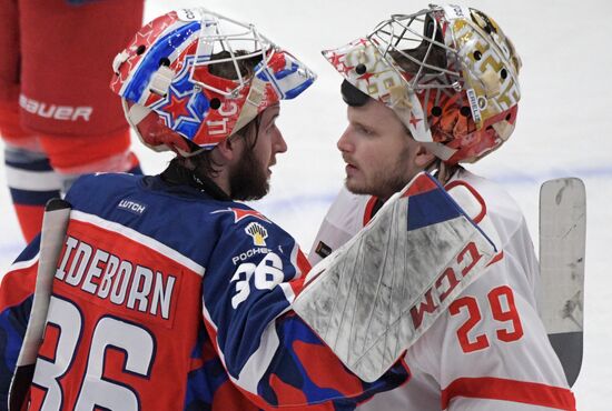 Russia Ice Hockey Kontinental League CSKA - Spartak