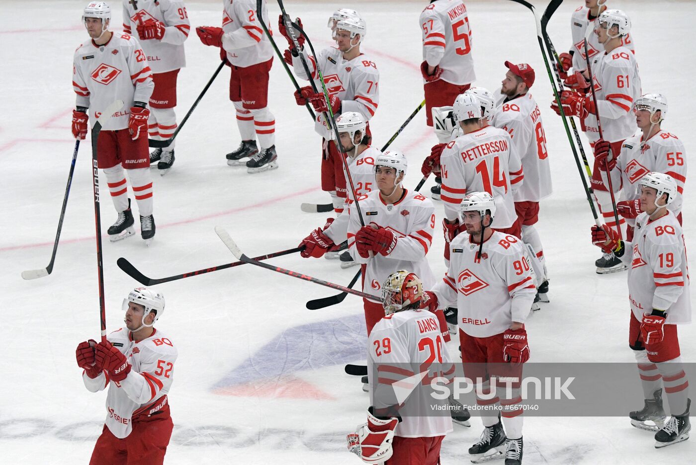 Russia Ice Hockey Kontinental League CSKA - Spartak