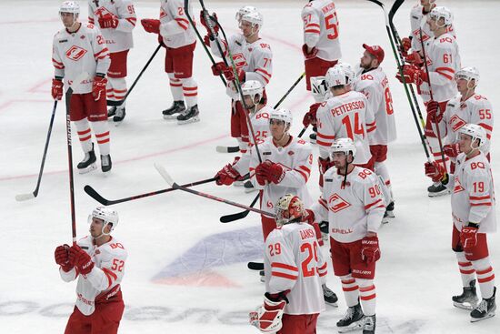 Russia Ice Hockey Kontinental League CSKA - Spartak