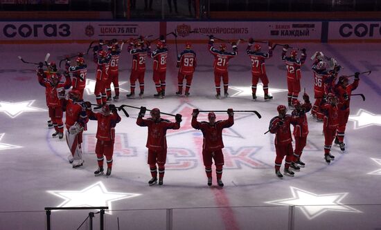 Russia Ice Hockey Kontinental League CSKA - Spartak