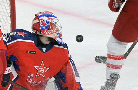 Russia Ice Hockey Kontinental League CSKA - Spartak