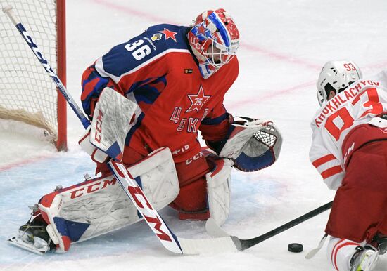 Russia Ice Hockey Kontinental League CSKA - Spartak