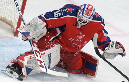 Russia Ice Hockey Kontinental League CSKA - Spartak