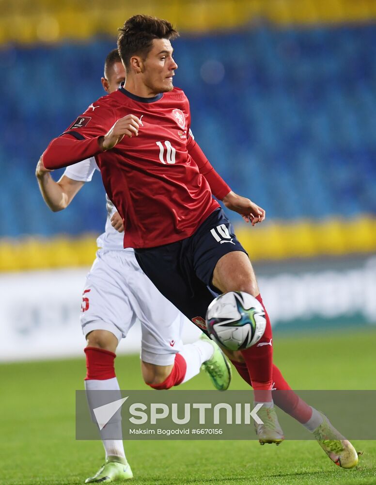 Russia Soccer 2022 World Cup Qualifiers Belarus - Czech Republic