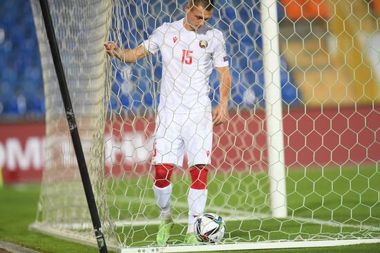 Russia Soccer 2022 World Cup Qualifiers Belarus - Czech Republic