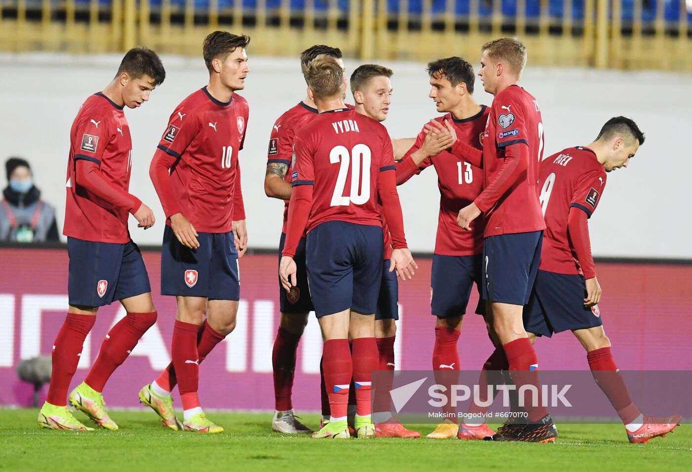 Russia Soccer 2022 World Cup Qualifiers Belarus - Czech Republic